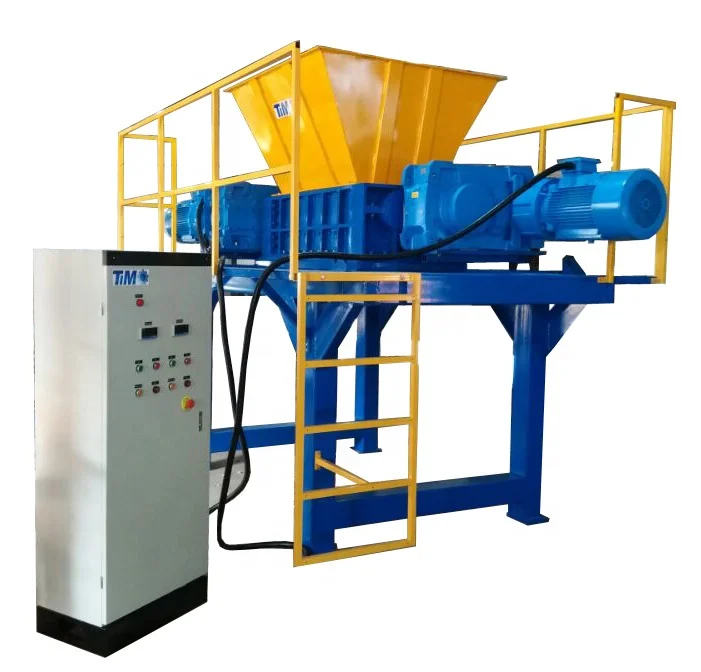 household waste industrial shredder for size reduction