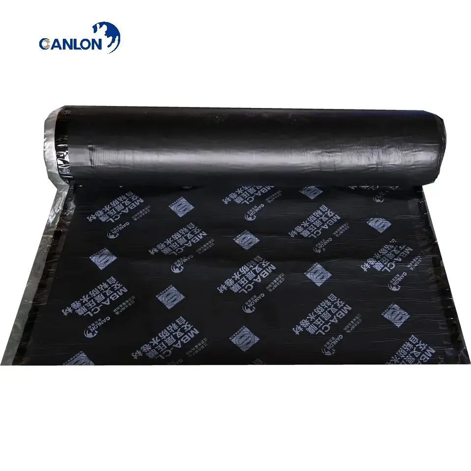 Bitumen Self Adhesive Waterproofing Membrane Cross-laminated MBA-CL Bitumen Waterproof Membrane Roofing Underlayment