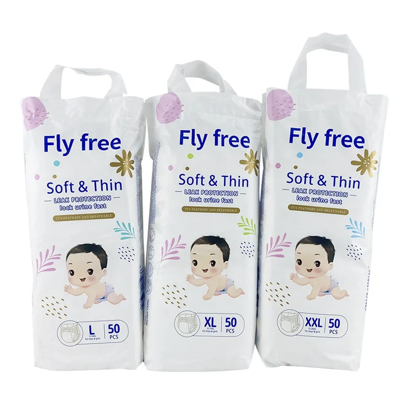 Free Sample OEM High Grade Disposable Ultra Dry Absorbency Pampering Training  Pull Up Pants Diaper