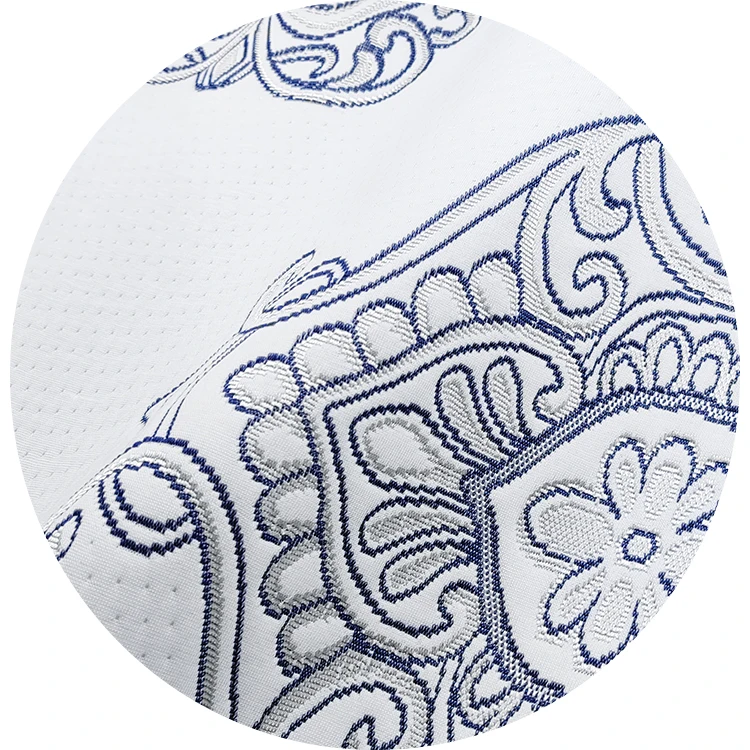 New Design 100Polyester Mattress Fabric,Damascus Knitted Jacquard Mattress Ticking