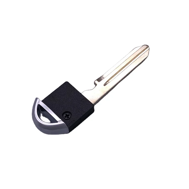 New Black End Smart Key brass blade Keyless Remote Blades Valet Ignition Inserts