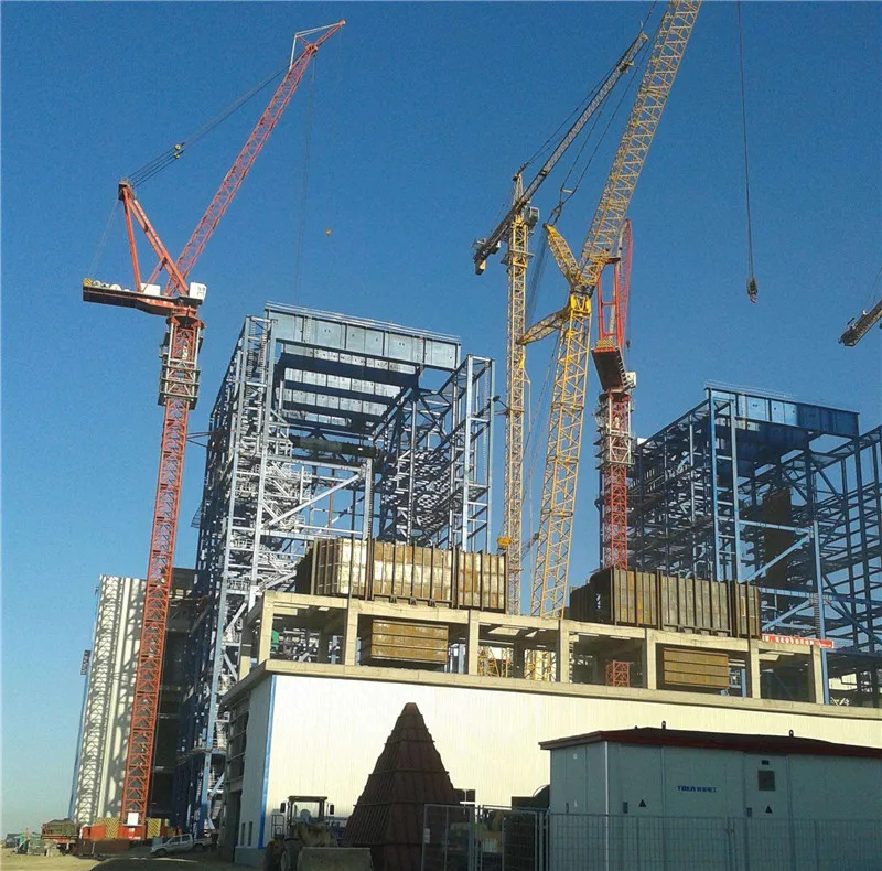 china tower crane 25 ton tower crane D500 hammerhead popular  electric  hotsale  tower crane