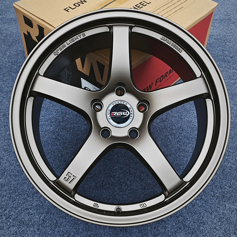 R35 Available Stock Design Manufacture Rims Five Spoke Pcd 114.3 5 Holes 17 18 19 20 Inch Flow Forming Wheel