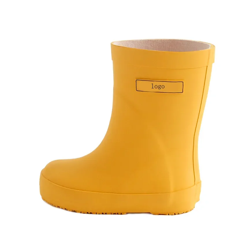2023 Wholesale Kids Rain Boots Waterproof Rubber Wellies for Children