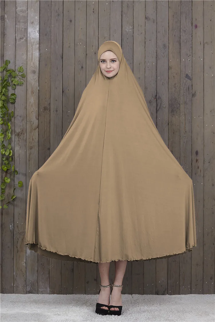Yibaoli Factory Supply good quality jersey sleeveless jilbab khimar long muslim women