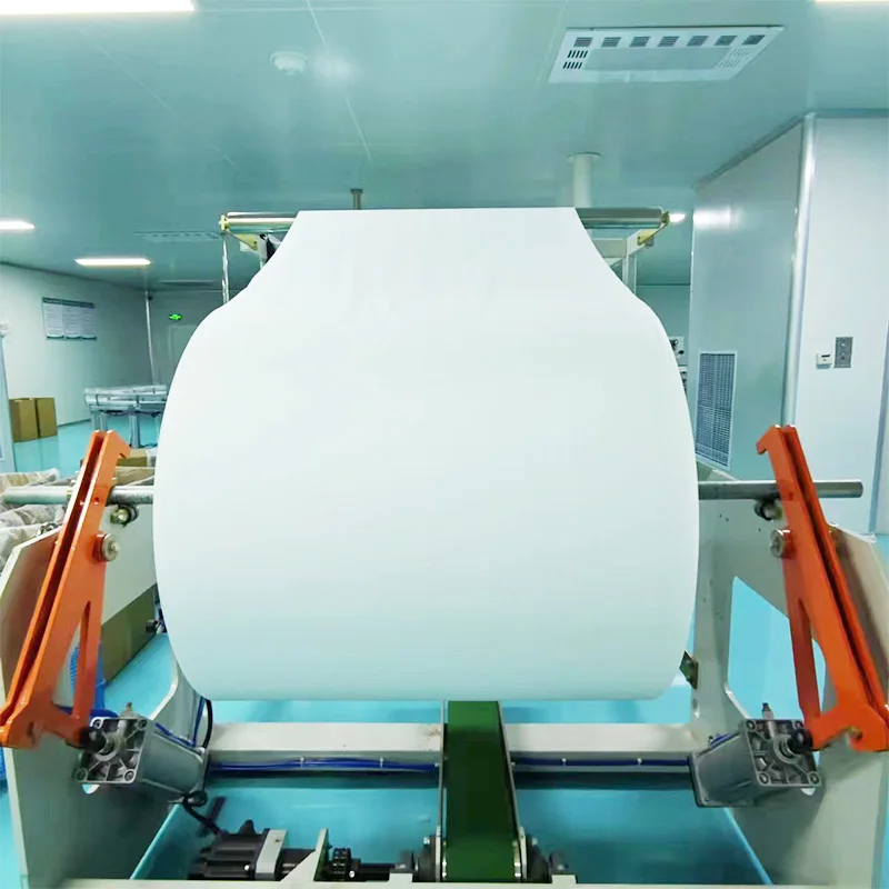 Super discount pure cotton spunlace non-woven fabric and female sanitary napkin raw materials