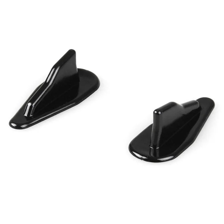 High Quality Auto Parts General EVO Type Black Shark Rear Spoiler ABS Tail Spoiler Decorative Strip