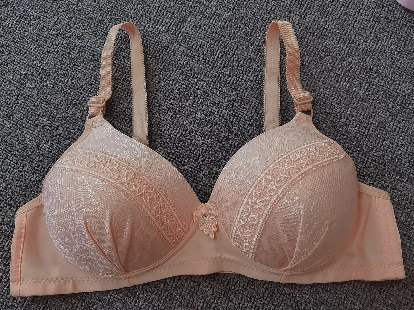 Комплект нижнего белья из прозрачного сетчатого бюстгальтера и трусиков