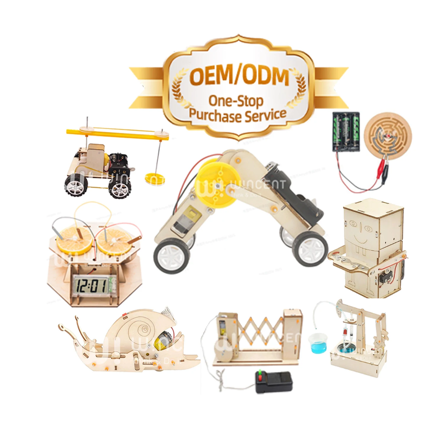 Wincent Manufacturer High Quality Factory Direct Sale Diy Robotics Kit Educational Science Products