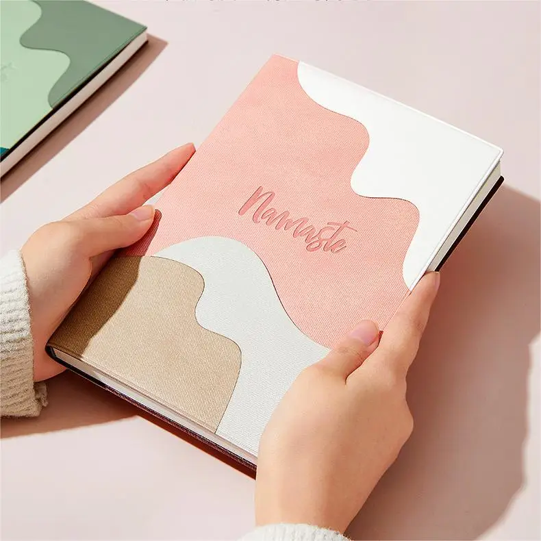 Bview Art High Quality office school papeleria portable pocket leather PU notebook stationery supplies A6 journal Notebook