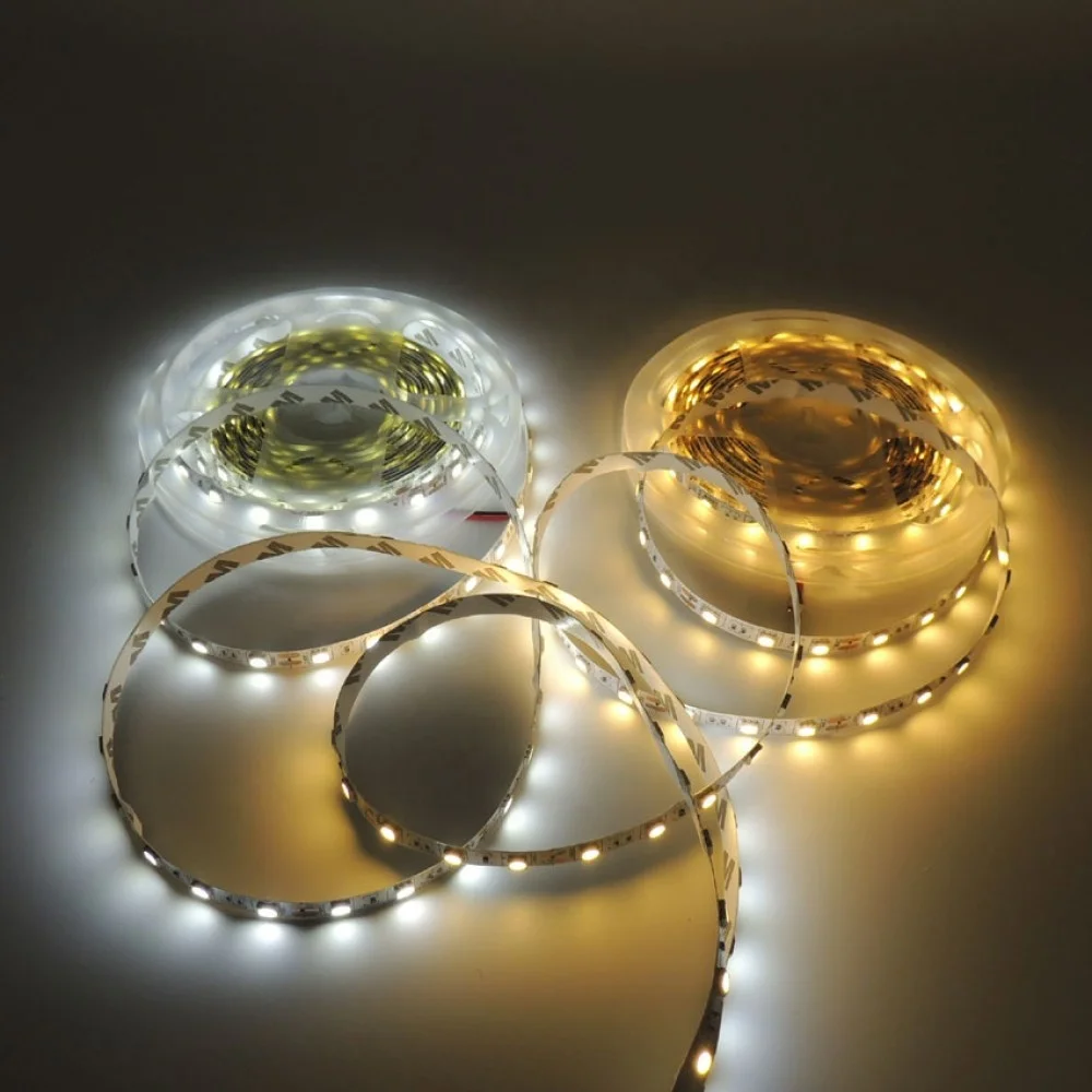 pure white led strip 12V 24V 8mm 2835 strip light 2700k 3000k 4000k 6000k new product good price led strip light indoor