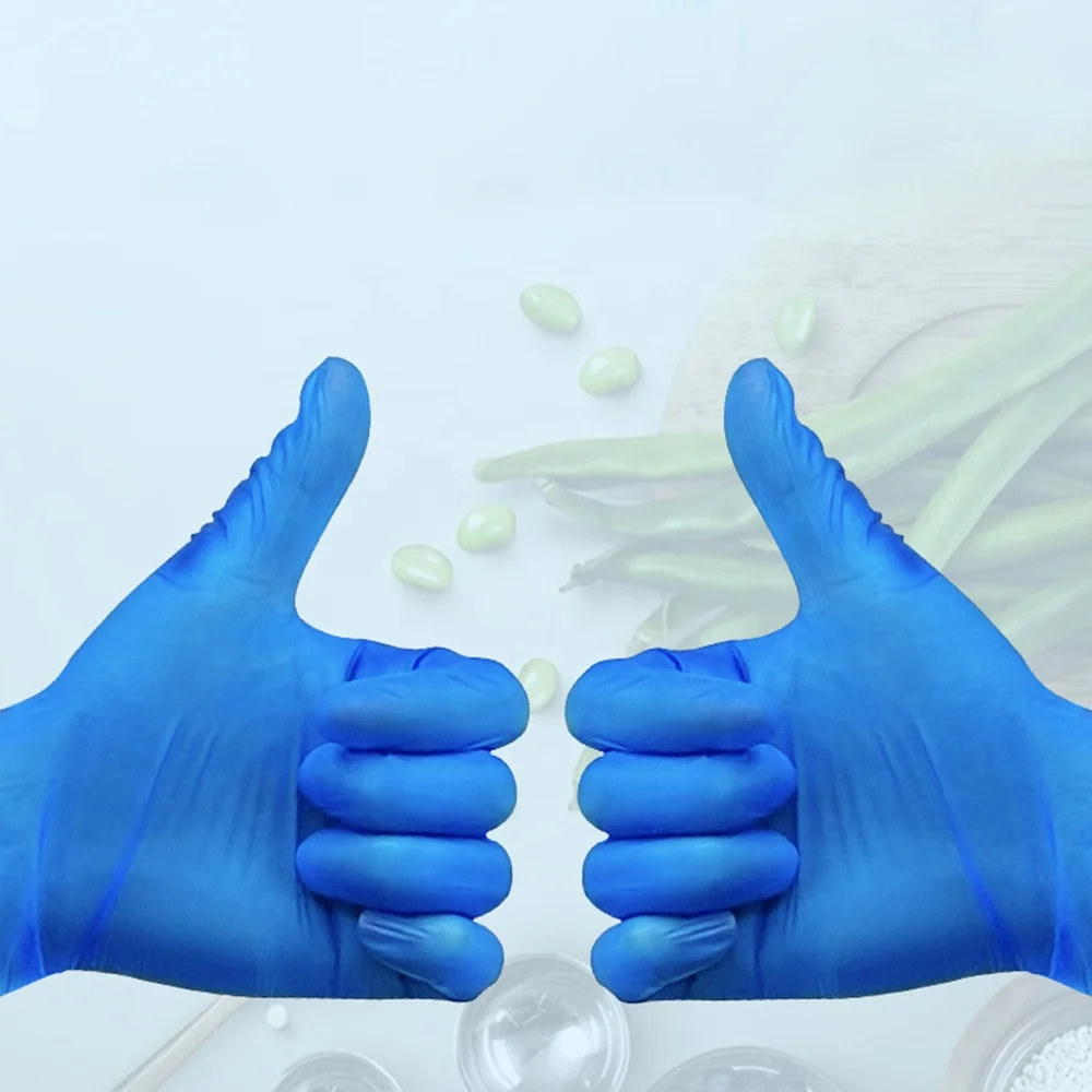 Not easy to break no latex pvc washing gloves products for work