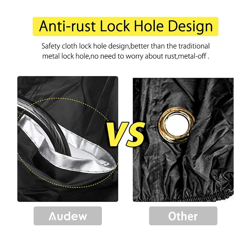 High quality heavy duty waterproof bike cover