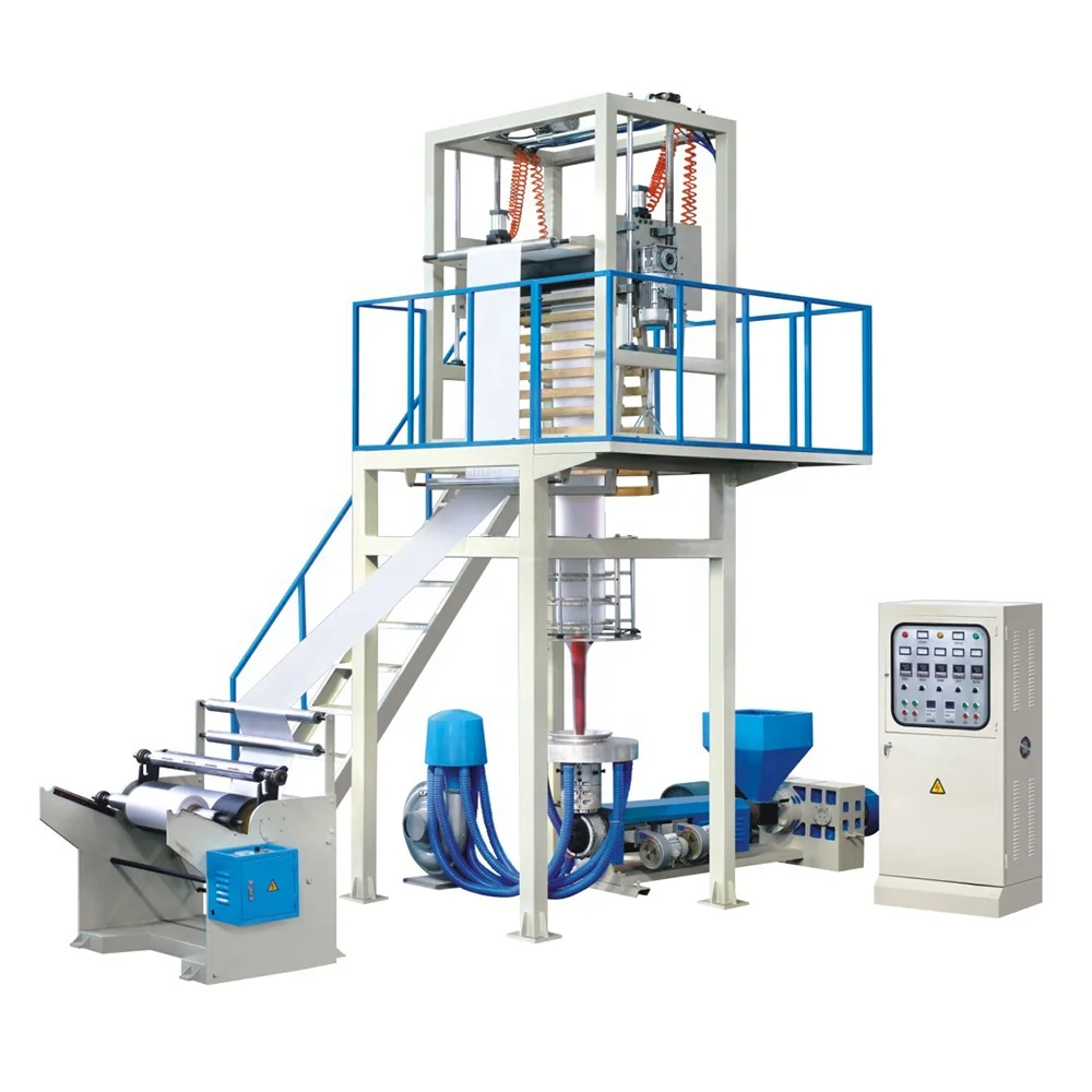 60 Automatic high speed PE film blowing machine