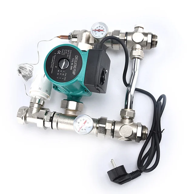 China wholesale manufacturer Floor Heating Systems Mix water center brass control heating system