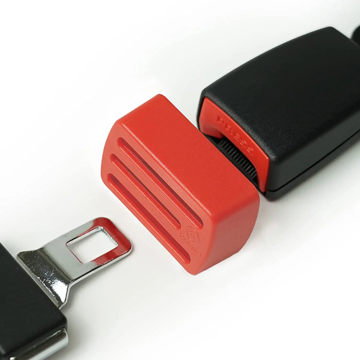 Seat Belt Lock Cover - Prevents Kids from Unbuckling Seat Belt & Booster Seat - Premium Heavy Duty ABS Plastic