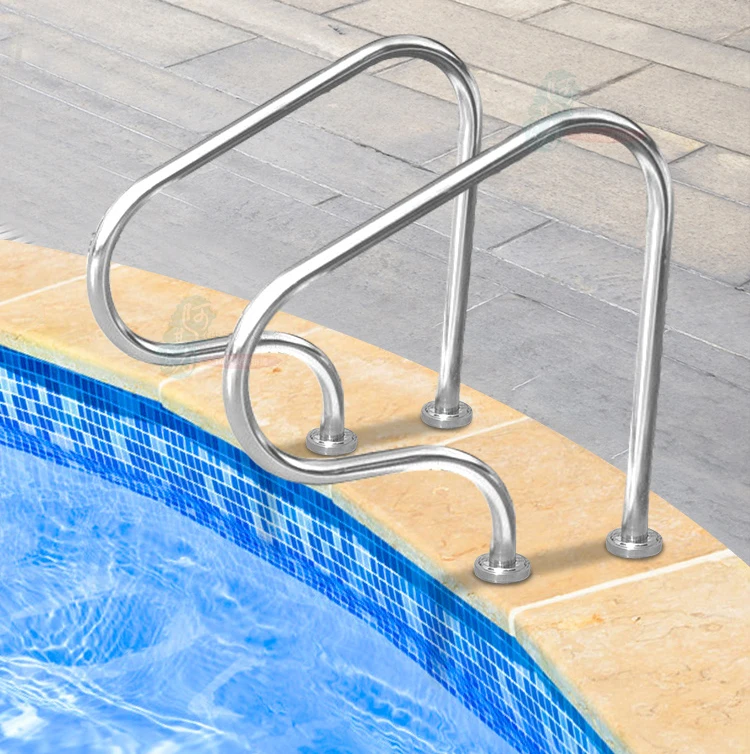 Factory Customized Stainless Steel Boat Handrail Swimming Pool Bathroom Accessories Grab Bar