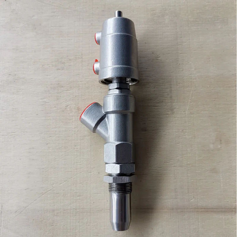 Stainless steel back suction vacuum nozzle filling