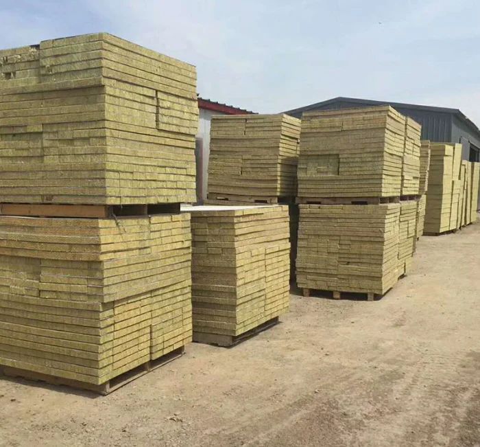 High Density Cheap Price Basalt Fiber Slab 50mm Fireproof Thermal Insulation Rock Wool Board