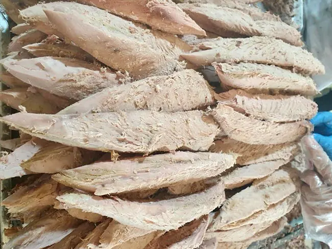 Exclusive 7.5kg Vacuum Packaging Frozen Precooked Skipjack Tuna Loin Frozen Red Snapper Fillet Fresh Yellowfin Tuna Loin