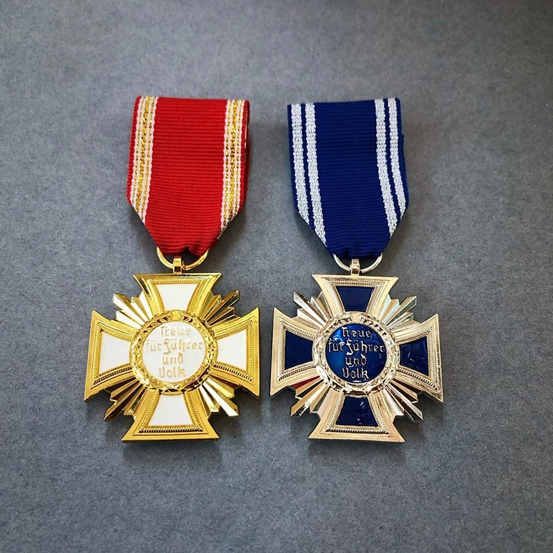 Custom Metal Commemorative Medal Souvenir Emblem Decoration Heroic Honor Chest Badge Medal