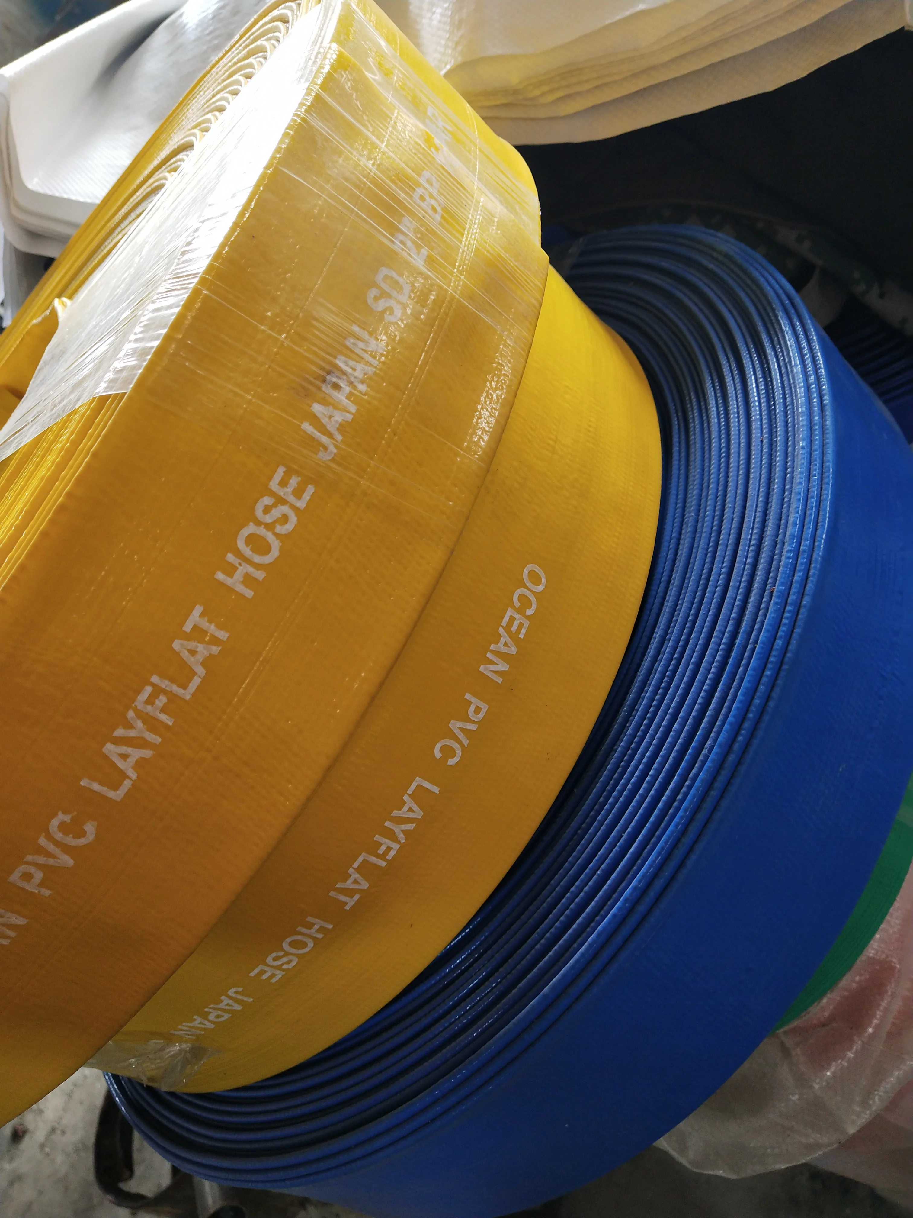 Direct Selling Colorful PVC Anti-Erosion Lay Flat Irrigation Hose for Garden