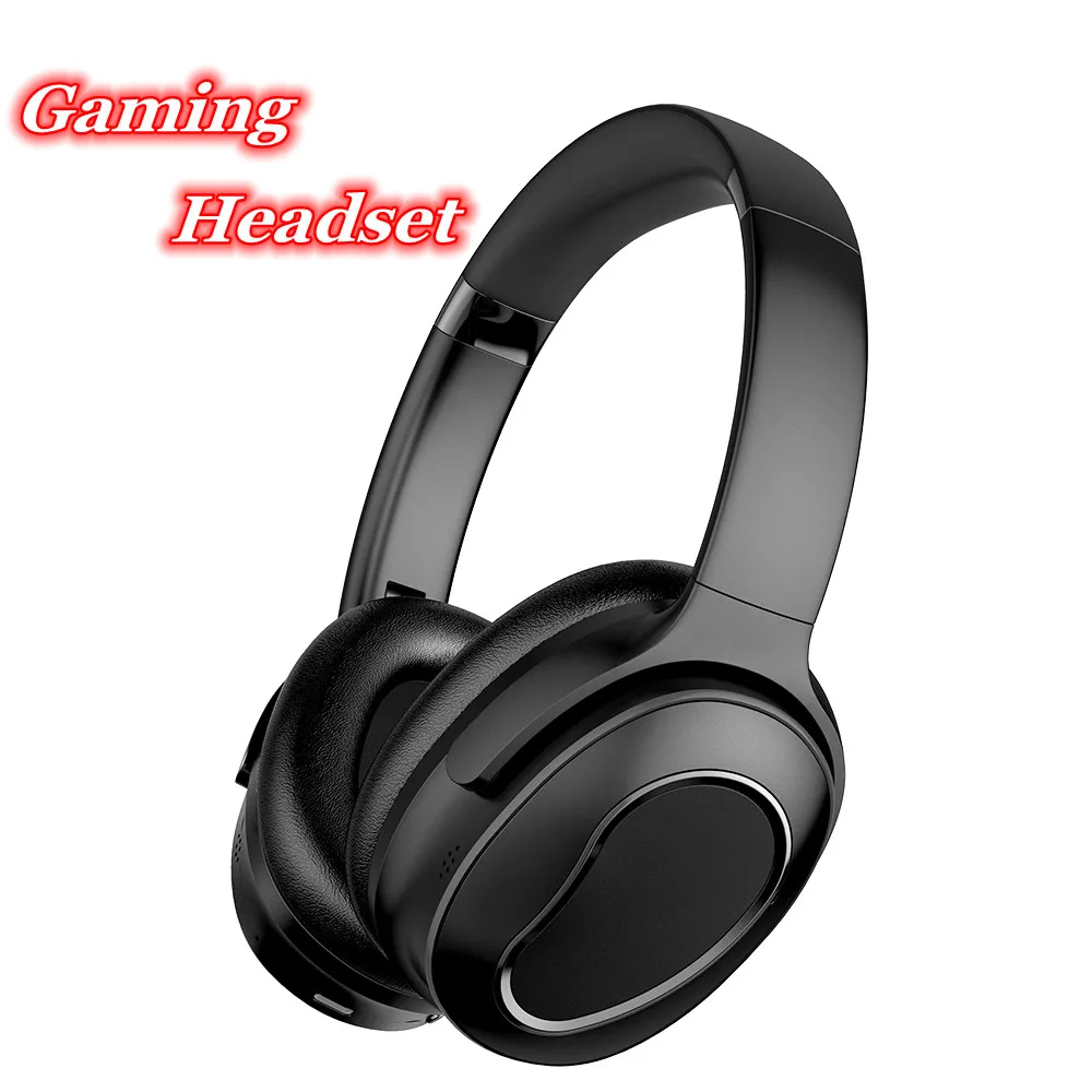 High quality On ear Headband Deep Bass Type-c Bt Headset  Wireless Sport Stereo Button Custom Gaming Headset Manufacturer