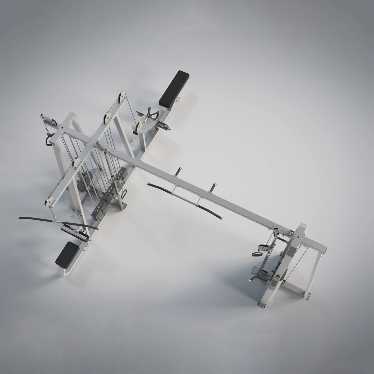 Ankle Fitness Equipment Large Shock White Group Gym Suppliers Open Side Compacted Titan An Crunch With Logo Home Full Pneumatic