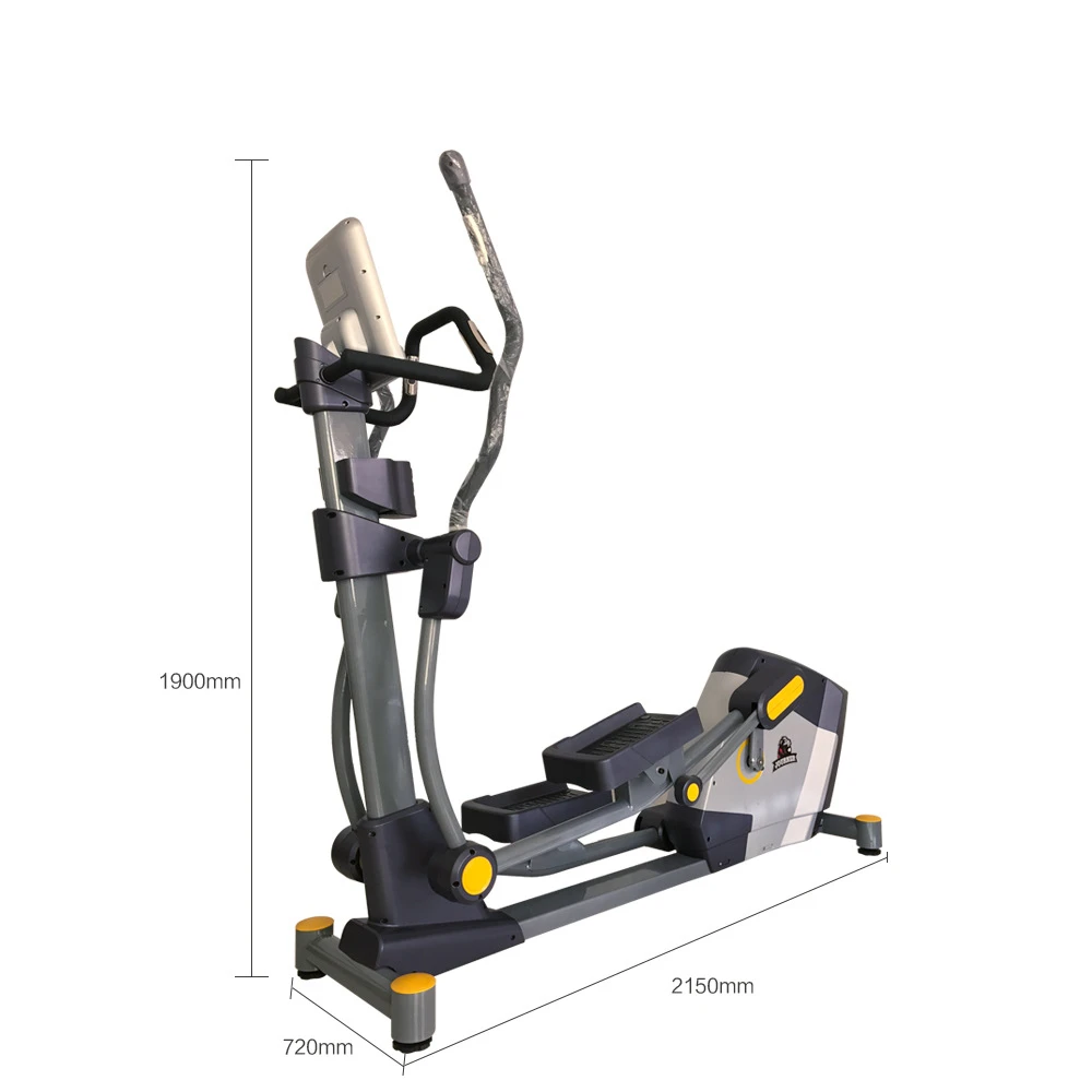 Skyboard commercial outdoor EMS spontaneous electromagnetic control system elliptical trainer