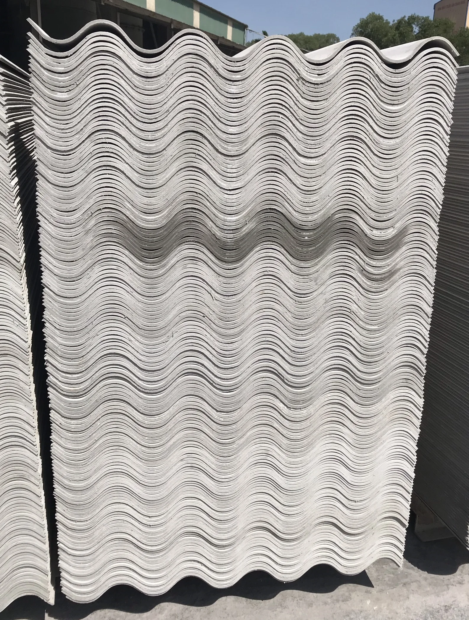 Fiber cement roof sheet 100% asbestos free corrugated cheap price good choice long span