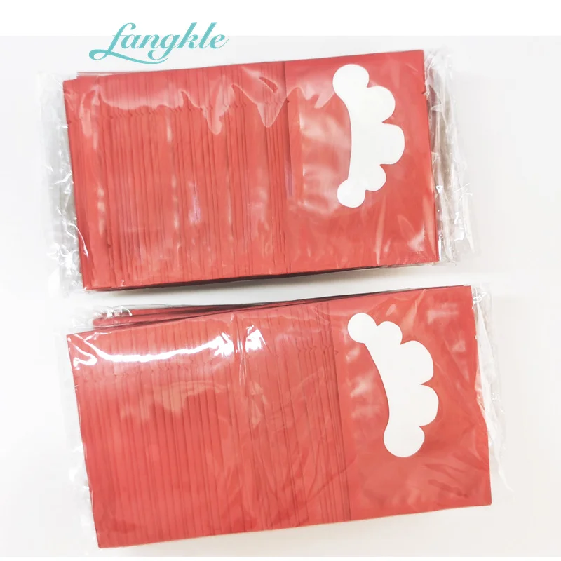 Wholesale flower lint free  gel disposable eye patcheds for eyelash extension