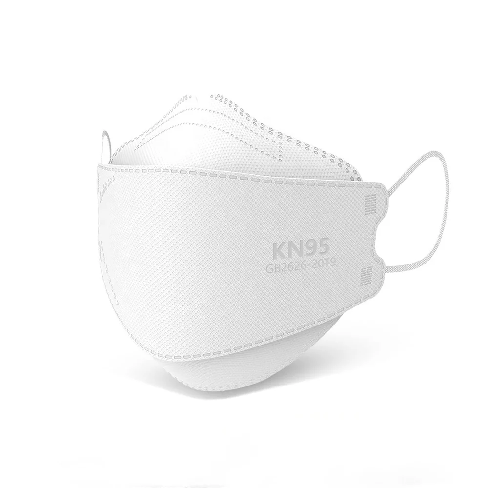 Factory Best KN95 Disposable Face Masks Breathable Comfortable Premium Dust Respirator Adults White KF94 Mask