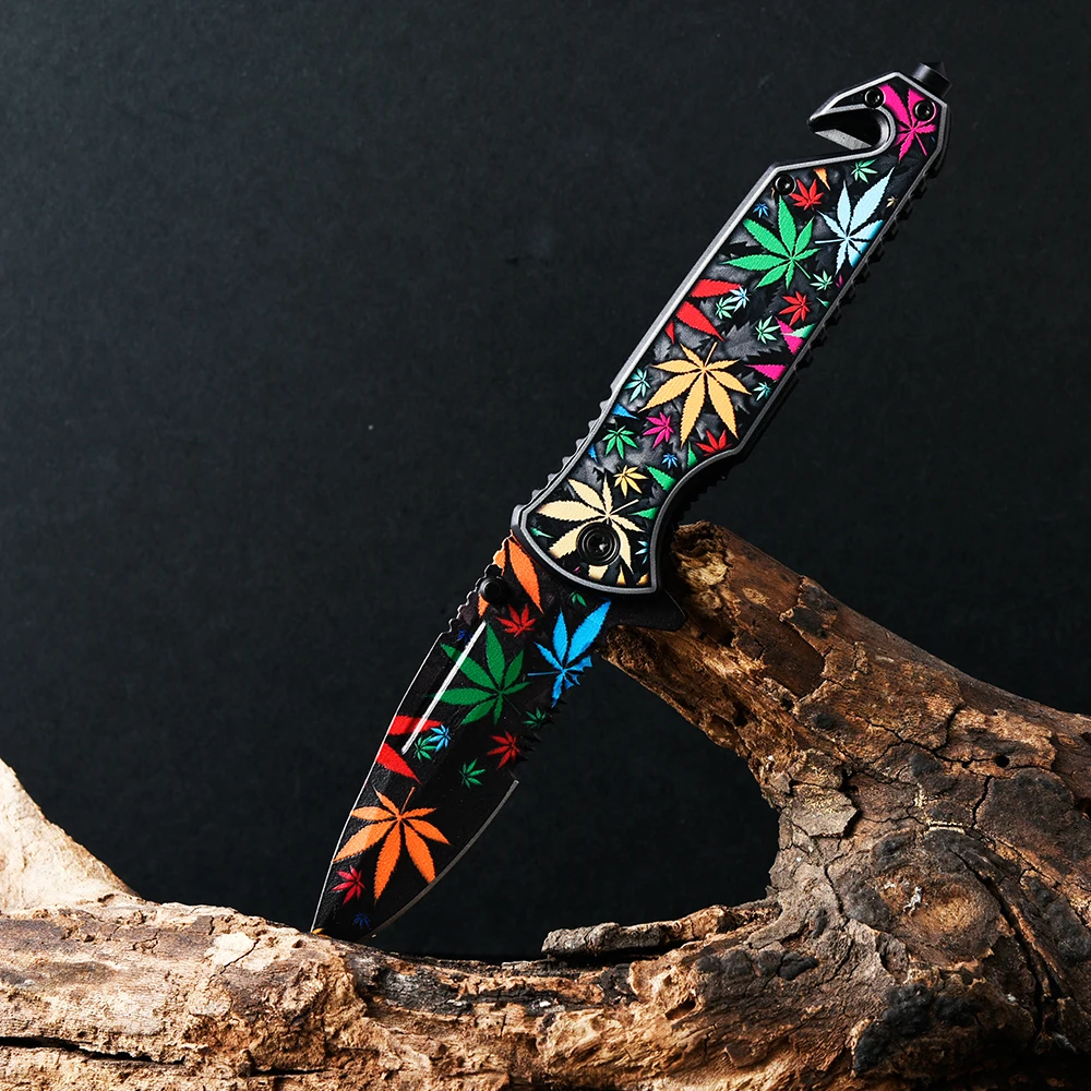 OEM/ODM custom folding wholesale foldable pocket knives outdoor hunting survival tactical camping knife knifes couteau pliant