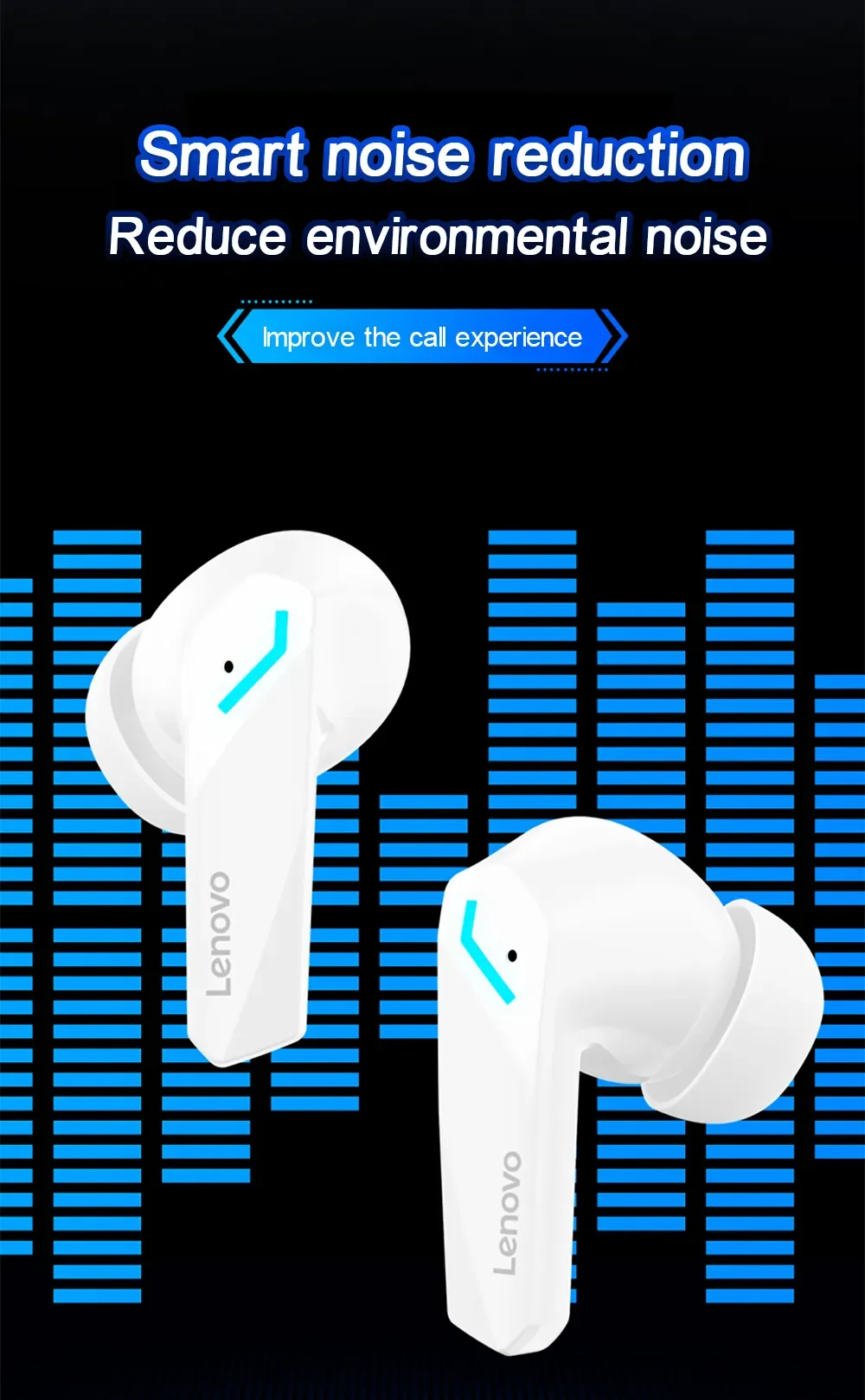 Оригинальная игровая гарнитура Lenovo GM2 pro bt 5 3 спортивные наушники audifonos handsfree tws