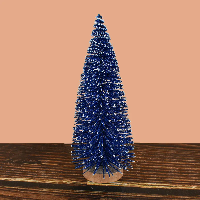 Wholesale Christmas Party Decorations DIY Pine Needle Tree Desk Mini Christmas Tree Decorations