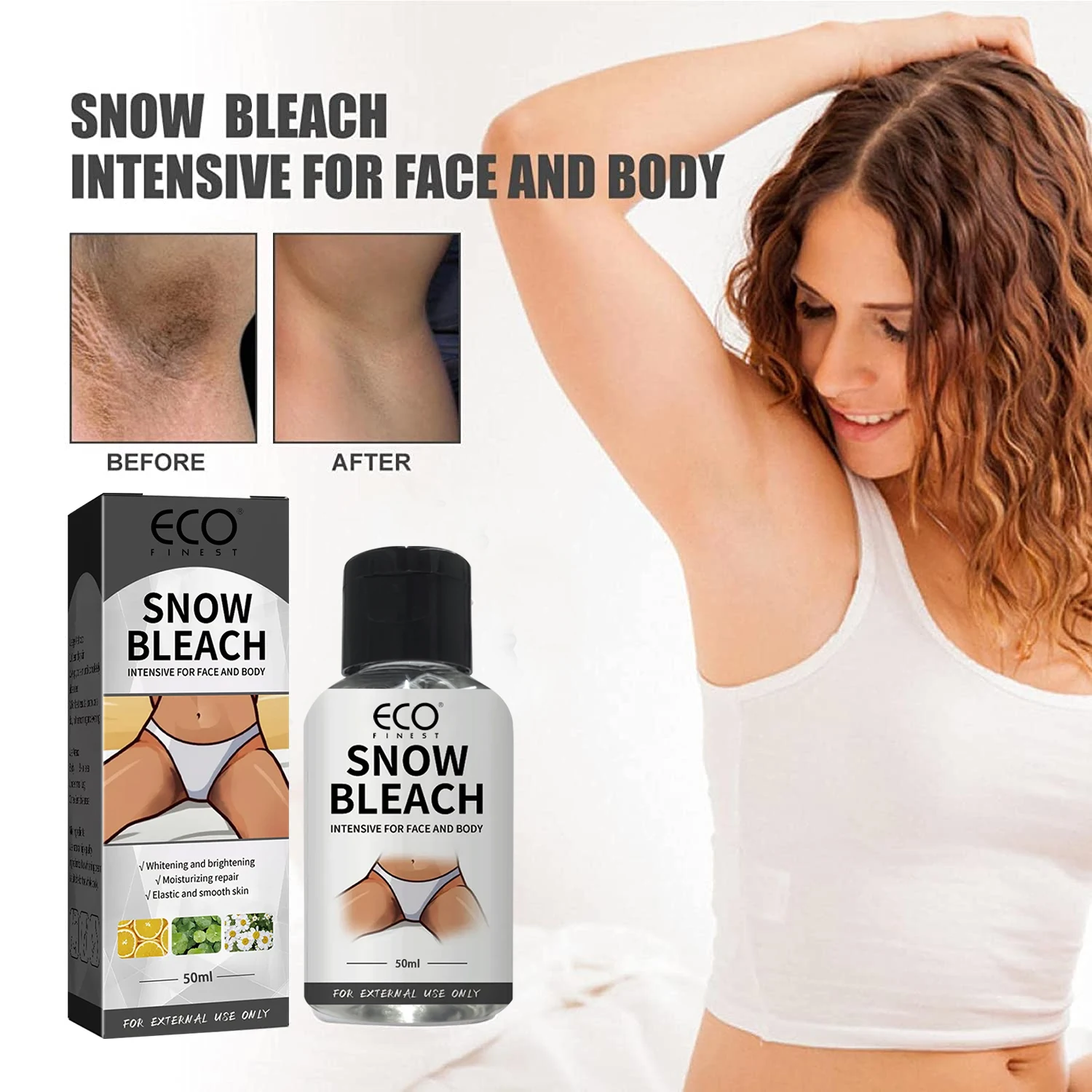 Women Intimate Area Nipple Bleaching Whitening Pink Serum Snow Blench -281436