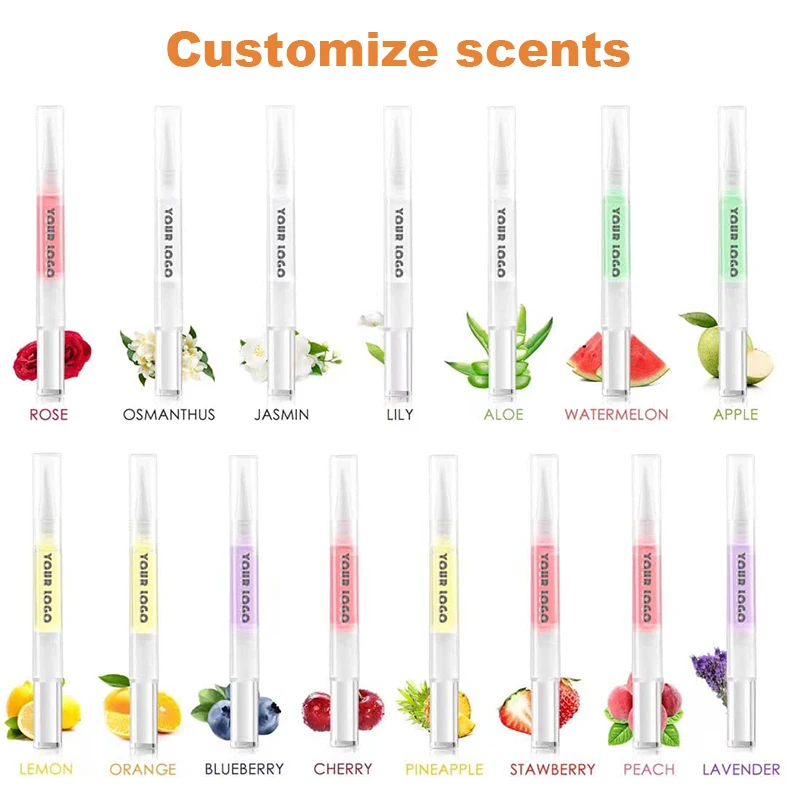 Free Samples Nail Care Accessory Personalised Cuticle Revitalizing Oil Pencil Bulk Wholesale Nourishing Cuticle Oil Pen