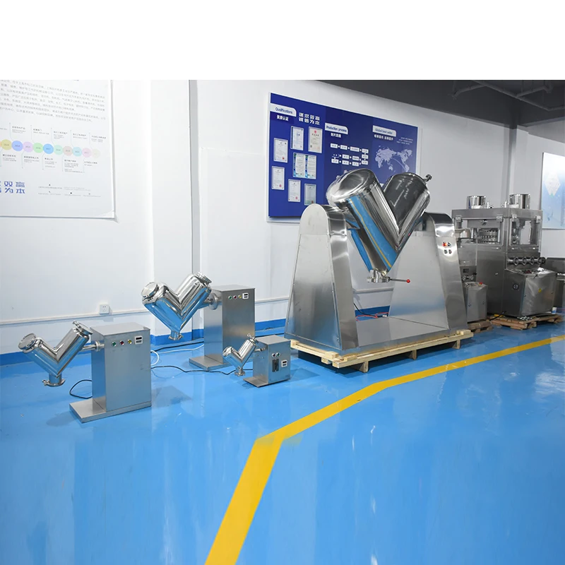 Customization 316 material VH-2S mini laboratory dry powder mixer dry powder mixing machine pharmaceutical mixer
