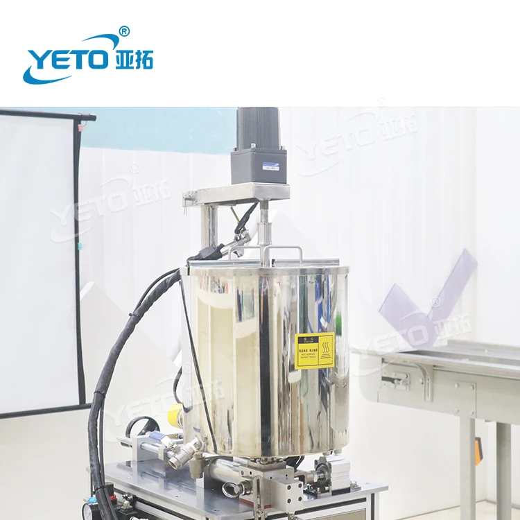 Customized 5-200ml filling range cosmetic cream deodorant stick lip balm hot filling machine