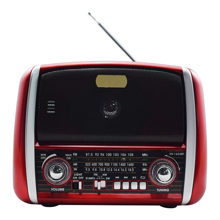  Самый популярный MP3-плеер FM/AM/SW AUX с фонариком заряжаемый Портативный TF/USB-радиоприемник