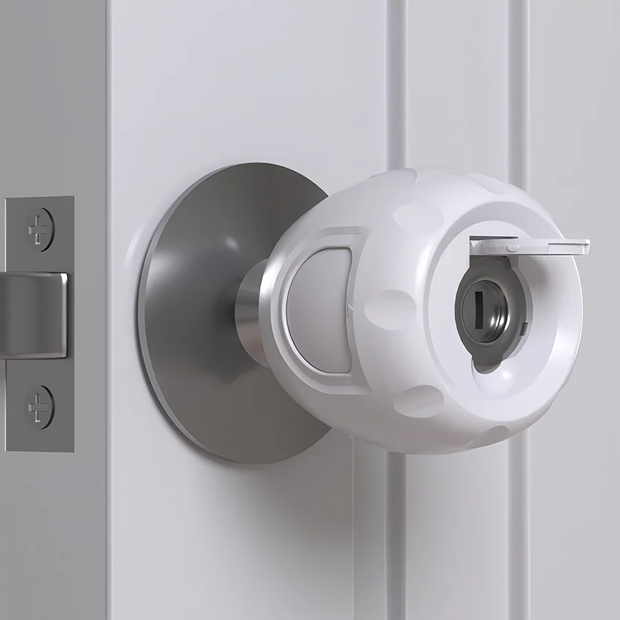 Baby Protection Accessories Door Knob Cover Locks, Baby Safety, Child Safety Child Proof Door Knob Locks/