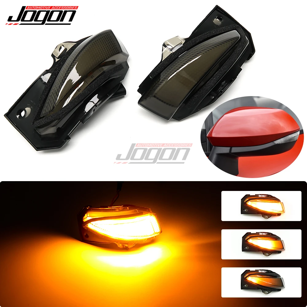 For Toyota Corolla 2019 2020 Yaris XP210 Sienta Car LED Dynamic Turn Signal Light Side Rearview Mirror Indicator Blinker Lamp