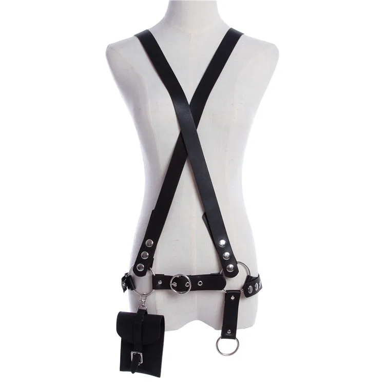 High-end Хорошего Качества унисекс все-в-одном PU ремешок, Регулируемая посадка на талии; Плечевой ремень