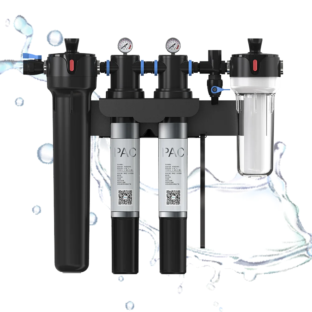 Надежная система фильтрации питьевой воды с высоким потоком, машина для очистки воды для коммерческих помещений