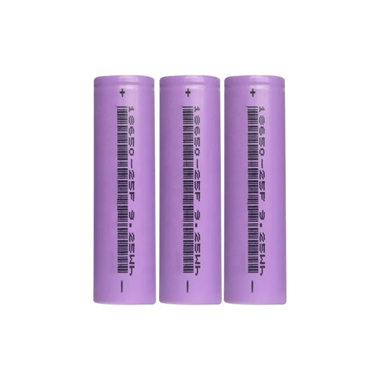 Internal Security Chip 3.7v 2500mah 18650 Rechargeable Lithium Battery For Power Tools