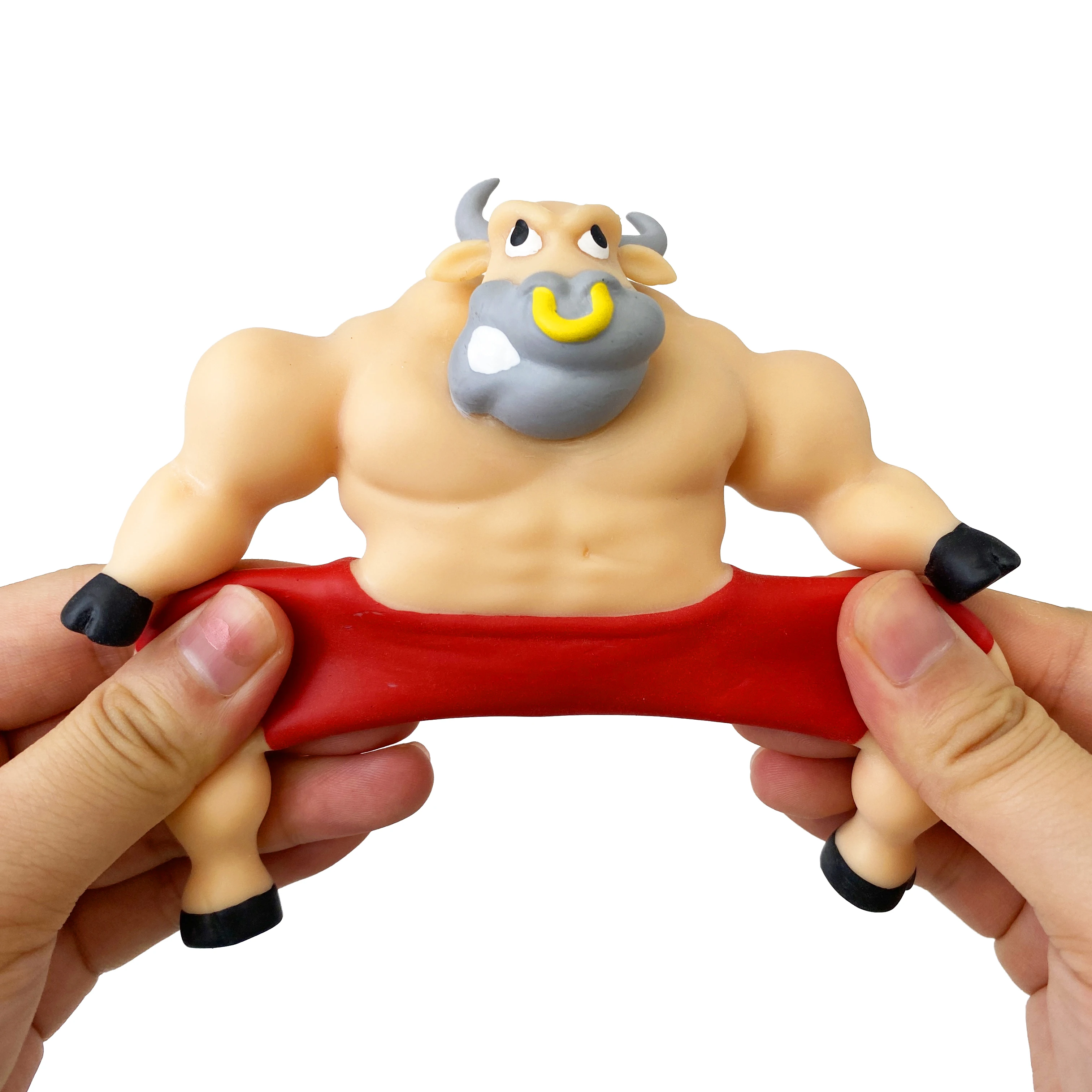 TPR Stress Squishy Animal Toys Animal Bull Squishies Toy New Children Stress Relief Toys