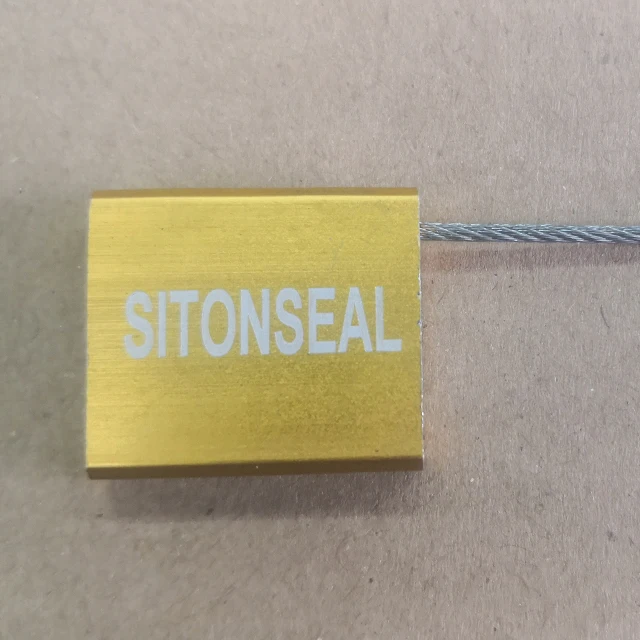 
SITONSEAL aluminium alloy seal of ST-2151 Security Cable Seal For Tank Trucks 