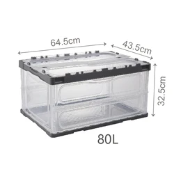 Household Foldable Stackable Bathroom Under Bed Medecine Cube Organizer Clear Plastic Storage Boxes Bins