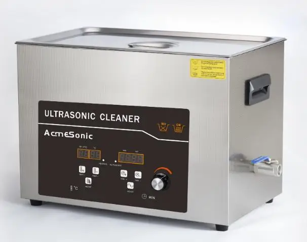  AcmeSonic 30l беспроводной Регулируемый двигатель Многофункциональный мощный Ультразвуковой очиститель с дегазом для