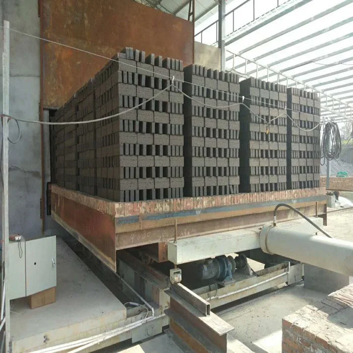Uganda coal clay brick furnace hollow earth brick factory production equipment